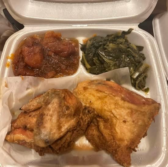 Half Chicken Fried.